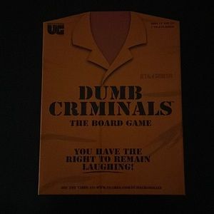 Dumb Criminals the board game